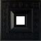 Ekena Millwork Eris Ceiling Medallion (Fits Canopies up to 9 7/8"), 18"W x 18"H x 3 1/2"ID x 1 1/8"P, Jet Black CM18ERBLF - alternate 1